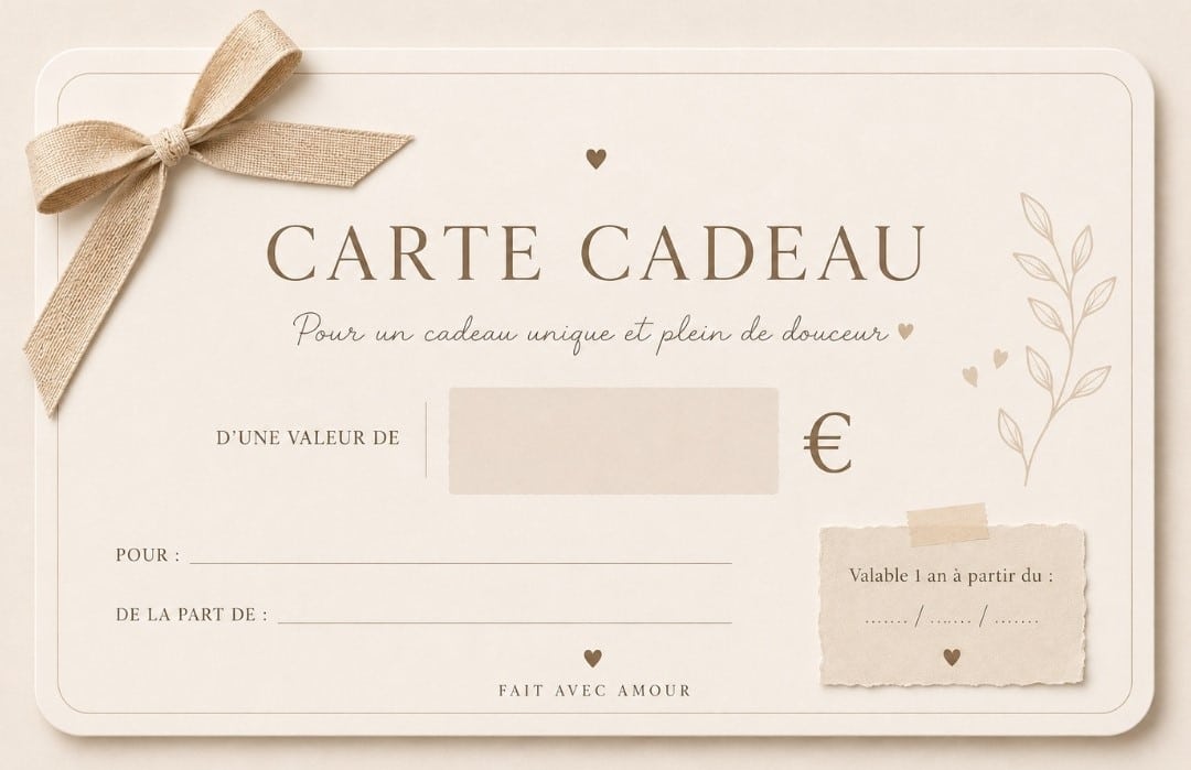 carte cadeau cadeau naissance