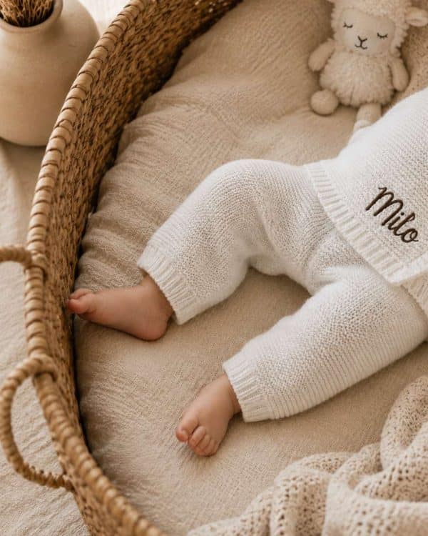 tenue maternité bébé personnalisée