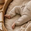 Tenue bébé brodée pour victor