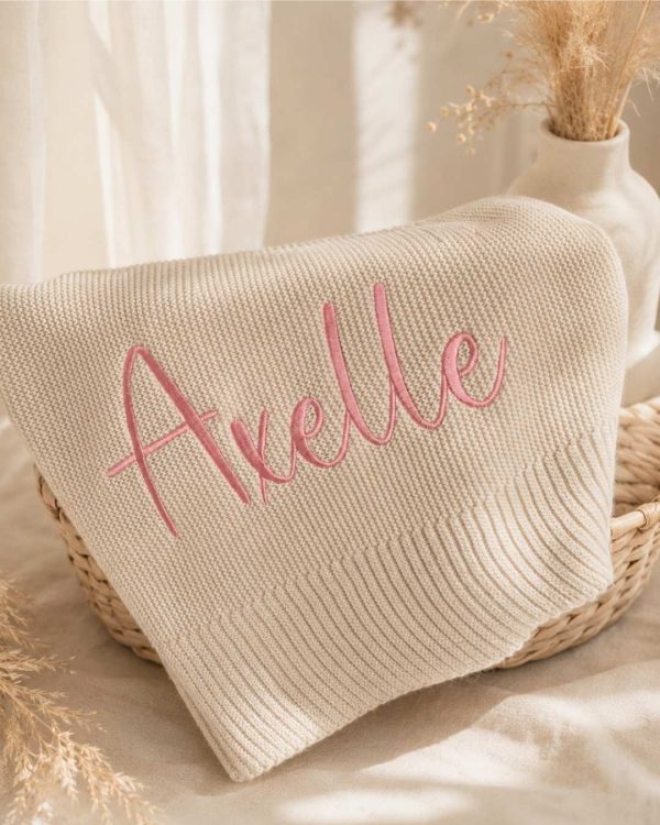 couverture bebe couverture bébé personnalisée