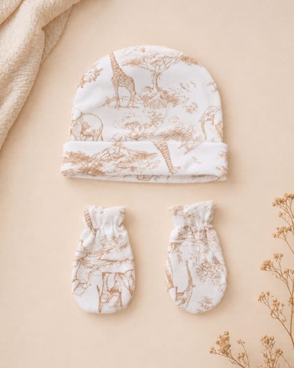 bonnet bebe thème safari