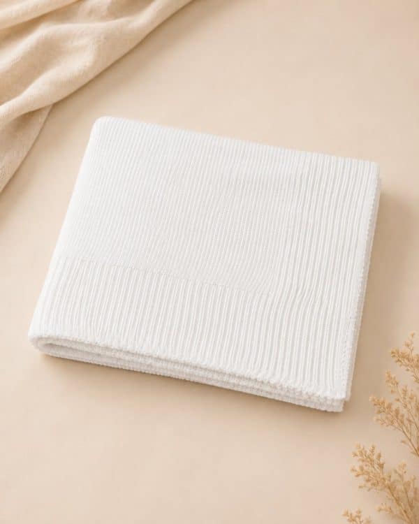 couverture en maille pour bébé
