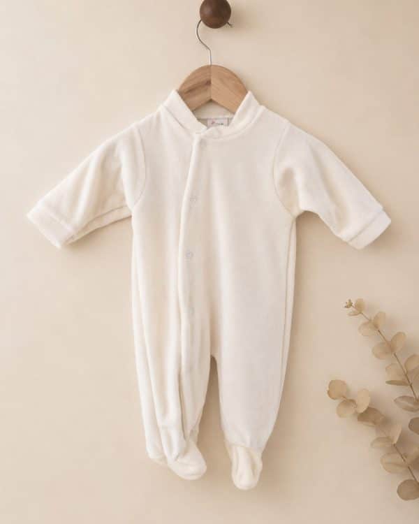pyjama bébé velours personnalisé garçon ou fille